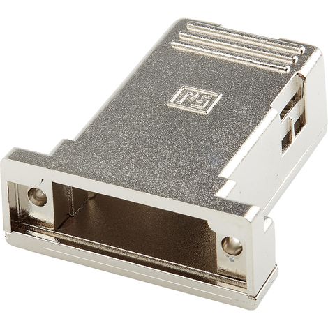 Manchon Sub-D RS PRO 15 contacts, en PET boîtier A avec Serre-câble ( Prix pour 1 ) (1/3)