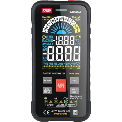 1 Multimètre numérique 10000 comptes, CAT III 1000V, CAT IV 600V, True RMS, mesure tension, résistance, continuité, électriciens (1/5)