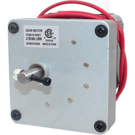 Moteur de tarière pour barbecue à granulés - 1 pièce - Métal robuste - Vitesse variable 1,5 à 2,5 tr/min - Pour grilles Traeger et PitBoss - 220V 60Hz (1/5)