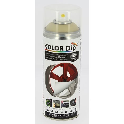 Bombe peinture finition or perle metallique - Spray 400ml - KolorDip (1/2)