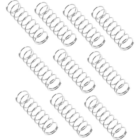 Ressort de Remplacement pour Sécateur 10 Pièces Métal Argenté  Installation Facile, Remplacement Pratique, Lot pour Outils de Jardinage (1/5)