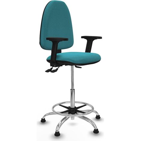 Piqueras y Crespo B2D05RT Chaise de Bureau Turquesa Haute