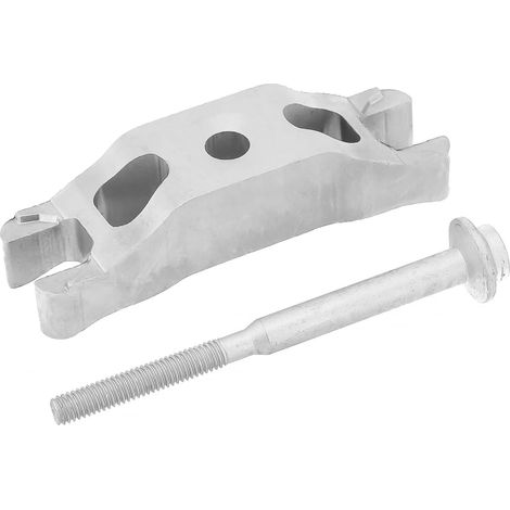 Kit de fixation d'injecteur avec porte-buse à vis et colliers de serrage pour tuyau, compatible avec VW WHT004739 03L130216 (1/5)