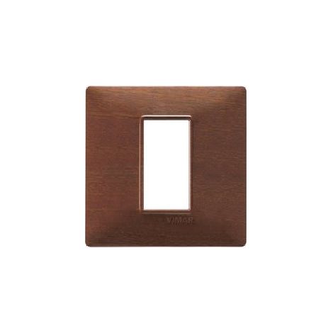 Placca 1M makorè scatola rotonda Vimar Plana 14641.33