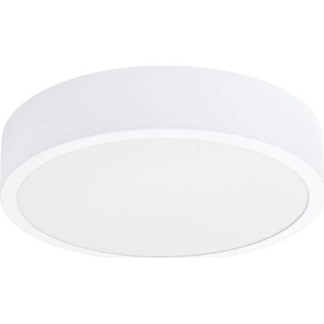 Plafonnier rond moderne, blanc, Ø30, LED ONYX 23W, SL.1243, Sollux Lighting