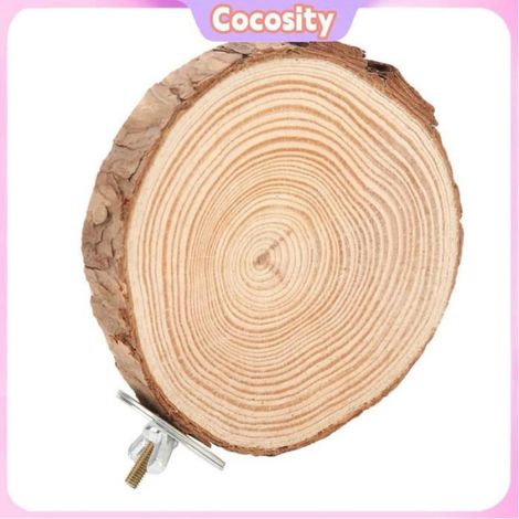 Cocosity perchoir rond pour oiseaux Cocosity Plate-forme ronde pour oiseaux Plate-forme de perchoir ronde pour animalerie jouet (1/5)