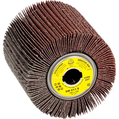 Klingspor SM 611 S Schleifmopräder LS 309 X, 100 x 50 x 19 mm Korn 80 (1/2)