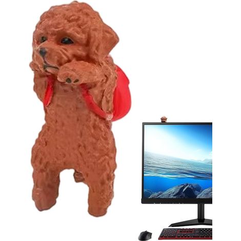 Accessoires Tableau De Bord Déco Intérieure Auto Antidérapante Et Amusante Figurines Chien Pour Tableau De Bord Voiture Pour Auto Remorque Camping-Car Berline Tracteur Camion Quad (1/5)