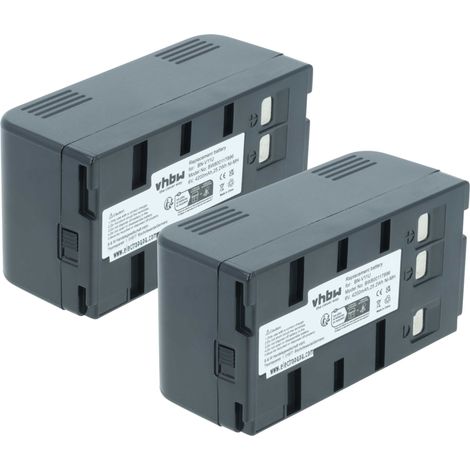 vhbw 2x Akku kompatibel mit JVC GR-AXM151US, GR-AXM10U, GR-AXM1U, GR-AXM17US, GR-AXM1010U, GR-AXM210U, GR-AXM20U Kamera (4200 mAh, 6 V, NiMH) (1/5)