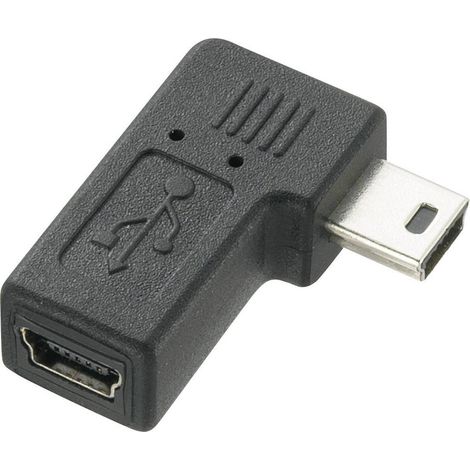 Renkforce USB 2.0 Adaptateur [1x USB 2.0 mâle Mini-B - 1x USB 2.0 femelle Mini-B] A840892 (1/2)