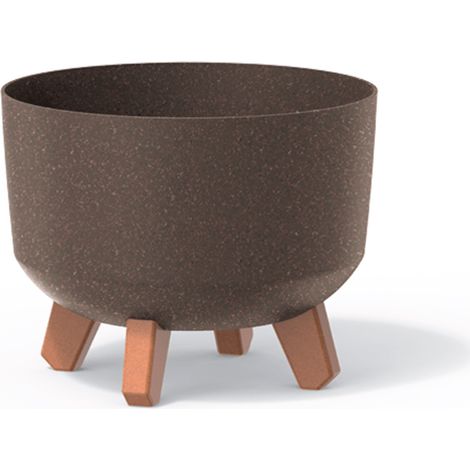 Prosperplast Blumentopf GRACIA Eco Wood Standard Kaffee 23,8 cm (1/5)