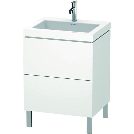 Duravit L-Cube c-bonded Set stehend, 2 Schubkästen, ohne (1/5)