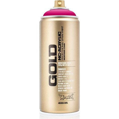 Peinture acrylique - MONTANA - P3000 - 400ml - Magenta - Finition mat