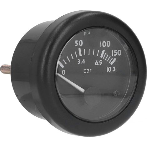 Manomètre de pression d'huile pour générateur 0-10,3 bar IP55, boîtier ABS sensible, accessoires pour générateur 12 V