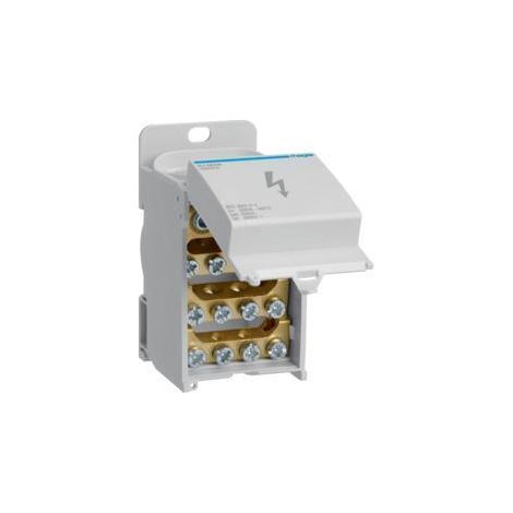 Verteilerblock Hager KJ02AN neutral 250A kompakt
