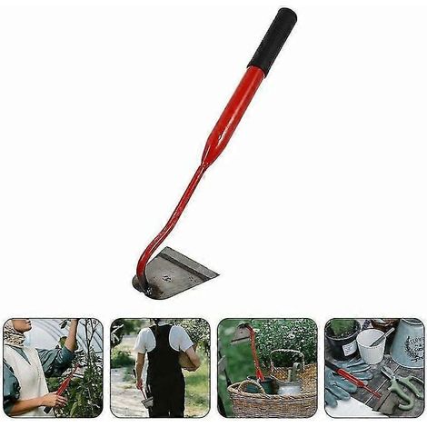 Houe de jardin avec manche antidérapant, votre alliée indispensable en horticulture, alliant polyvalence et finitions exceptionnelles pour les professionnels. (1/3)