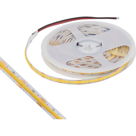 COB-LED-Streifen 12V 5M Rolle Neonstreifen Neutralleiter 9,8W/m stark (1/4)