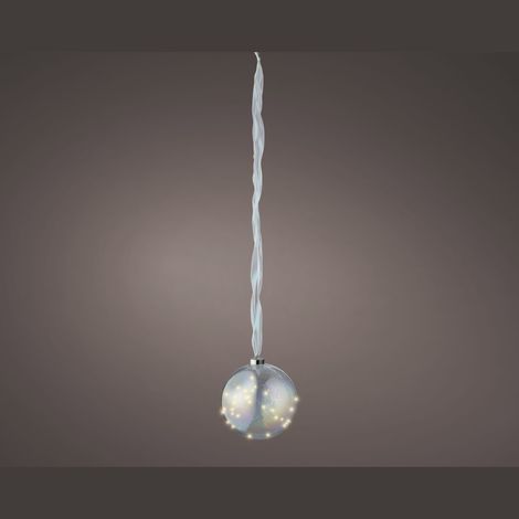 DECORAZIONE LUMINOSA A SFERA DA APPENDERE A LED A BATTERIA IP20