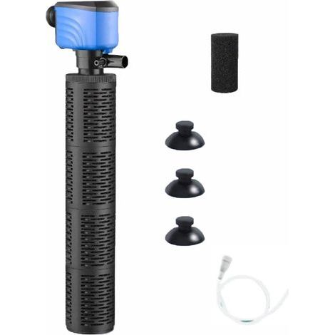 Filtro sommergibile per acquario SEIWEI, pompa dell'acqua 4 in 1, filtro regolabile per acquari domestici e piccoli laghetti (1/5)