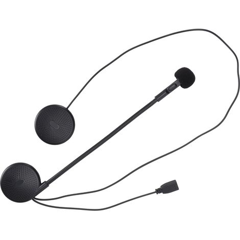 Casque moto Bluetooth universel avec support et clip d'oreillette sans fil M6