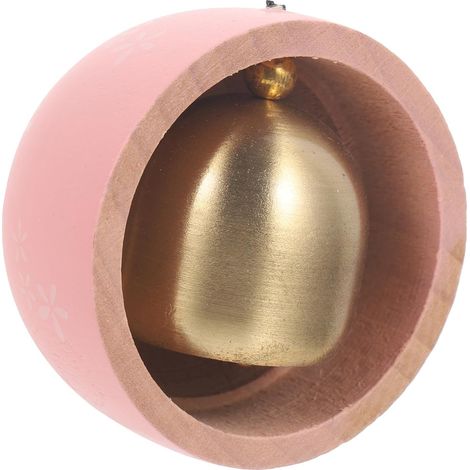 Cloche à Vent Magnétique Japonaise Son Unique et Apaisant en Bois et Laiton Décoration de Porte D'entrée pour Réfrigérateur ou État Méditatif (1/5)