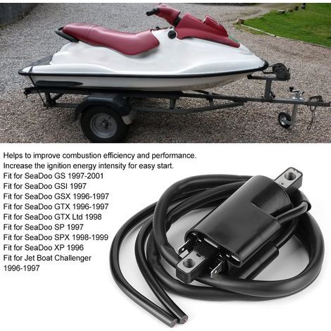 Zündspule 278000383, kompatibel mit Sea-Doo GS, GSI, GSX, GTS, GTX, LTD und SP – Zubehörset