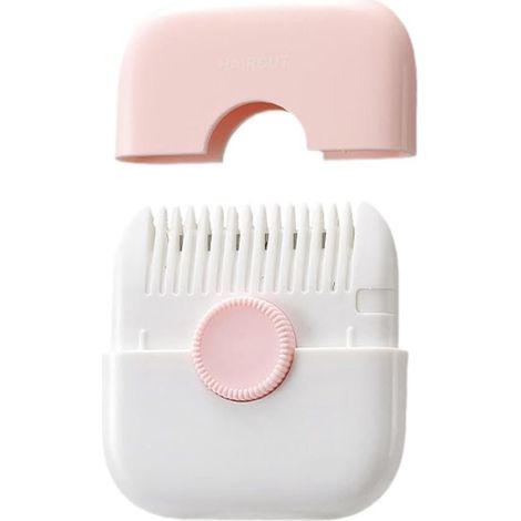 Tondeuse pour poney - Tondeuse Bébé - Cheveux - Pointes fourchues - Mini tondeuse - Facile à transporter - Rose - Tondeuse pour sourcils et oreilles - 2 en 1 (1/5)