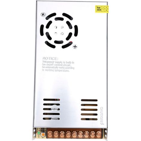 Transformateur d'alimentation 5V 60A 300W, adaptateur convertisseur AC110V 220V à DC5V pour bande lumineuse LED, système de caméra de sécurité CCTV (1/5)