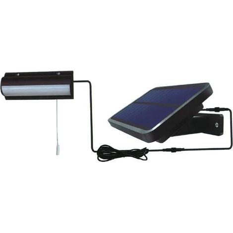 Applique solaire type site isolé 100 lumens