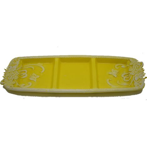Piatto piattino centro tavola vassoio di pasqua per aperitivo antipastiera decorazioni pasquali arredo casa idea regalo 44cm (1/5)