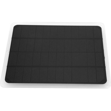 Tragbares 12V 10W monokristallines Solarpanel mit USB-Ladegerät für Handy- und Autobeleuchtung (1/5)
