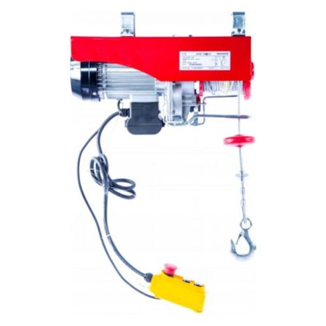 Cabrestante manual con cable de acero, marca Magnum, modelo SHZ 1000, ideal para arrastre y elevación de cargas, alta capacidad de tracción, resistente y fácil de usar