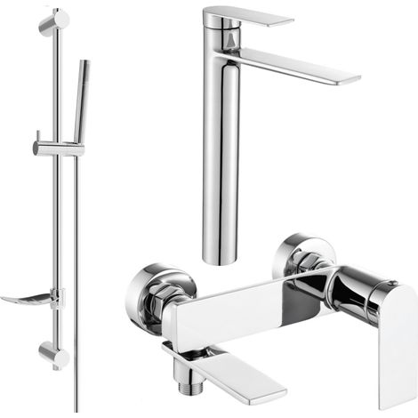 Mexen Zero DF70 conjunto de baño, cromo - 7113DF70-00 (1/4)