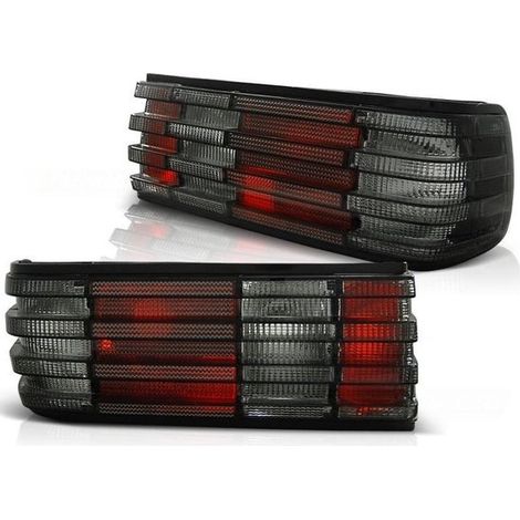 Feux arriere MERCEDES Classe S W126 82-93 ROUGE FUMEE