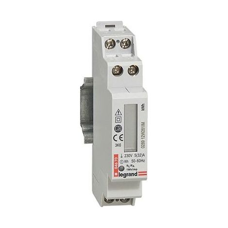 Legrand 004670 Legrand single-phase modular meter EMDX3 - non MID - Direct 32 A