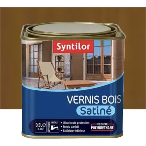 Vernis Bois SYNTILOR Satiné Teck 0,75 L (1/2)