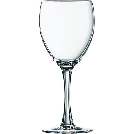 Arcoroc Princesa Bicchiere per vino bianco 190ml , senza contrassegno di riempimento, 6 Bicchieri