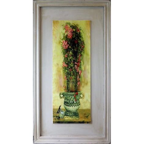 Imagen de una composición floral en una maceta de 30 x 56 cm. (1/2)