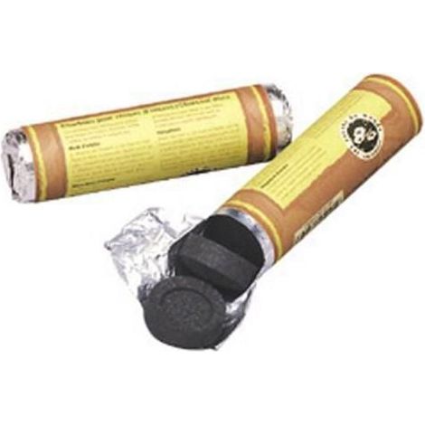 Galets de charbon de bois - LES ENCENS DU MONDE - 33 mm - Rouleau 10 galets - Charbon de bois - Intérieur