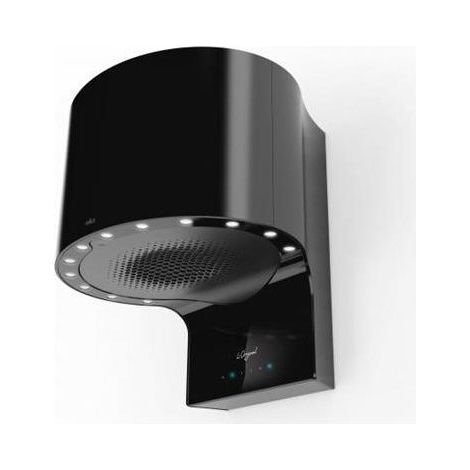 Elica PRF0092483 L-Original Cappa a parete 50 cm 490 m³-h Classe E 59 dB Controllo touch colore Nero