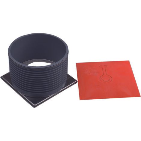 Grillhalter d 146 mm Edelstahlrahmen 145x145 mm inkl. O-Ring, "Klick-Klack"-System