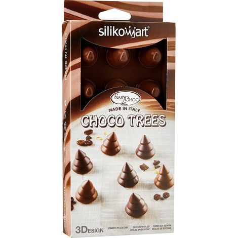 Silikomart - SCG054 CHOCO TREES - STAMPO IN SILICONE ø28 H 30 MM