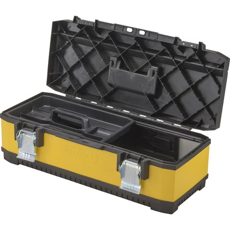 Caja de herramientas - 28 kg máx. - 66,2 x 29,3 x 22,2 cm - STANLEY, 1-95-614