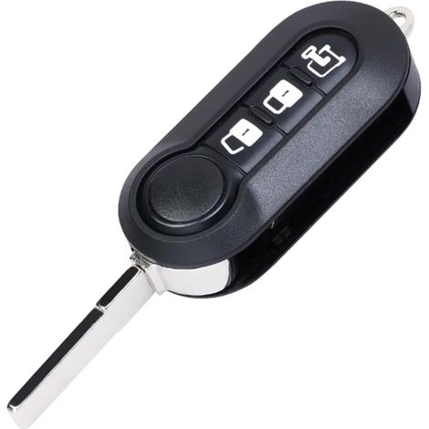 Coque clé, 3 boutons, compatible Peugeot Boxer Citroen Jumper Fiat Ducato, boîtier de remplacement sans électronique (1/5)