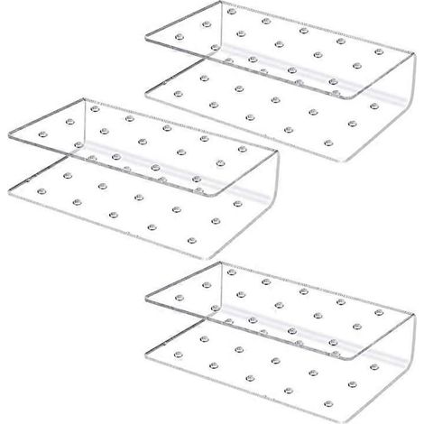 Présentoir à sucettes en 3 parties, en acrylique transparent avec 15 trous – idéal pour les mariages et les fêtes. – JBMEDIA (1/4)