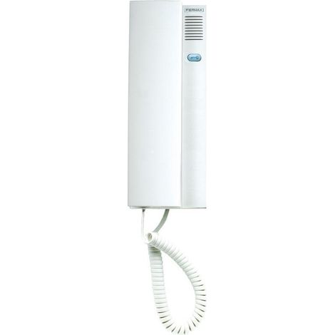 Fermax – Téléphone interphone 4 fils – Alimentation 12V – Installation murale – Pour bâtiments petits et moyens – Plastique ABS résistant