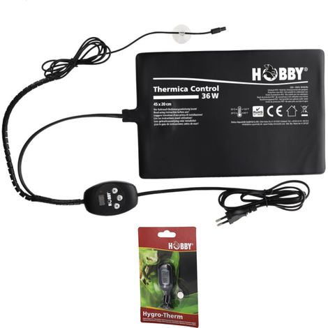 Hobby Thermica Control 36 W inkl. Hygro-Therm - Heizmatte + Hygrometer / Thermometer (1/5)