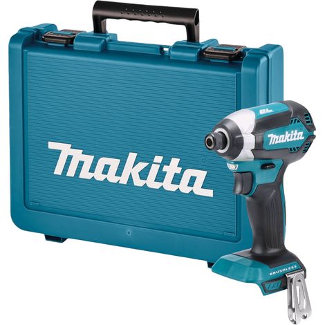Visseuse à chocs sans fil Makita DTD 153 ZE 18 V 170 Nm 1/4" sans balais + mallette - sans batterie, sans chargeur (1/5)