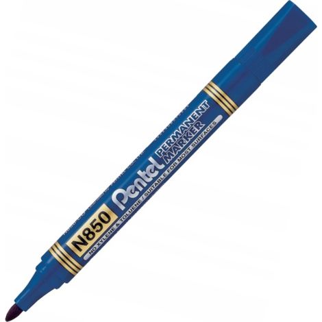 Pentel N850-C Permanentmarker, rund, blau
