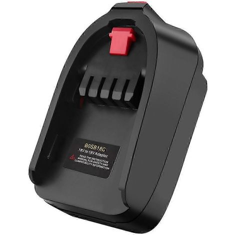 Adaptateur convertisseur BOSB18C pour batterie Bosch Li-Ion 18 V BAT618 sur alimentation électrique domestique au lithium T SZRH (1/4)